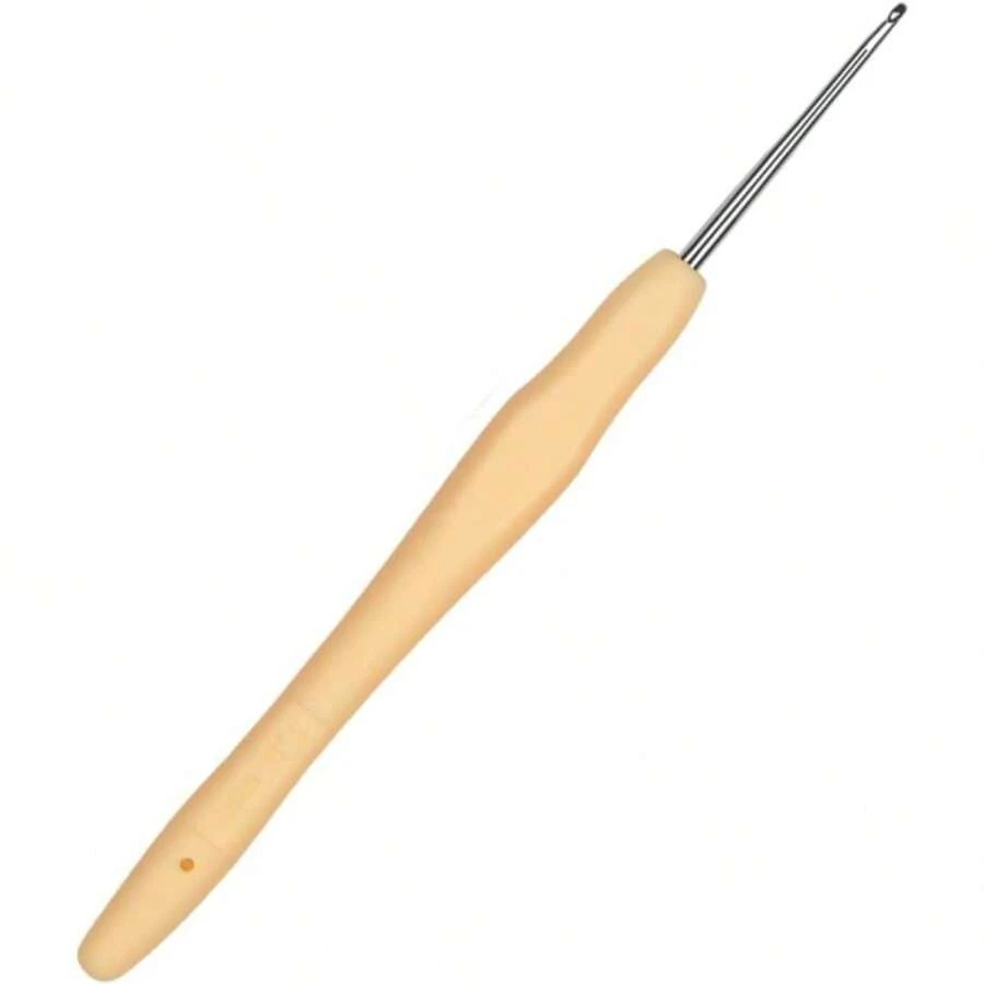 Small Size Crochet Hook La Crochet Needle  0.5mm Crochet Hook Embroidery Thread Knitting Weaving Tool DIY La Yarn Crochet Needles(0.5 Mm)