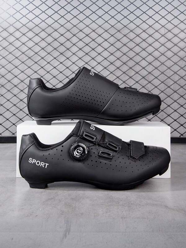 New Hot Selling Black Gold Cycling Shoes,Men's Professional Road Cycling Shoes,SPD Racing City Road Bike Sneakers,Lightweight Fashion Walking Outdoor Bike Shoes,Women's New Road Bicycle Shoes,Adjustable Double Rotating Buckles,Good-Looking And Fashionable