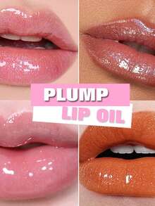 6-Piece Hydrating Lip Oil Gloss Set – Plumping, Nourishing Lip Treatment With Crystal Jelly Finish, Base & Moisturizing Lip Care - Multicolor - View 2