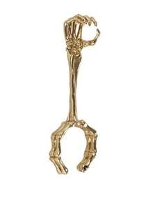 1pc Personalized Hand Bone Smoking Ring, Cigarette Holder With Skull Pattern Ring Holder, Adjustable Opening To Prevent Hand Burning And Yellowing - Multicolor - View 5