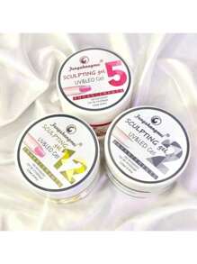 Kit With 3 Gels For Nail Construction Led UV Sculpting Fengshangmei 15ml/30ml FENGSHANGMEI