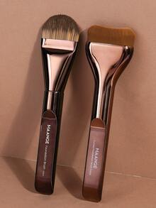 MAANGE 2/3/5/7/11/12pcs Skin-Friendly Super Soft Professional Travel Makeup Brush Set, Includes Face Brush, Powder Brush, Foundation Brush, Concealer Brush, Contour Brush, Nose Brush, Highlighter Brush, Detail Brush, Made Of High-Quality Synthetic Hair, Comfortable And Versatile For Home Or Travel Use