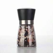 Moedor De Sal Pimenta Especiarias De Vidro Premium e Inox 180ML - Multicolorido - Visão 8