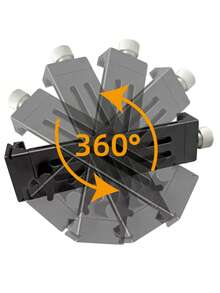 Tablet Clip With Gimbal Stabilizer, Suitable For Online Classes/Live Streaming/Binge Watching, Multi-Angle Adjustment, Stable And Shake-Free