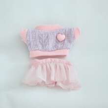 娃娃盲盒吊坠、毛衣、薄纱裙、帽子、鞋子（仅含服装） - 彩色 - 查看 9