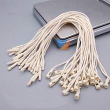 Cordón de etiqueta colgante de poliéster, firmemente cerrado, adecuado para ropa, zapatos, etiquetas de equipaje, etiquetas de regalo, etiquetas de precio y accesorios DIY