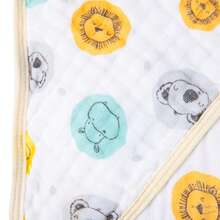 Soft Hooded Baby Diaper Bath Towel OR Kit With 2, 3 Or 4 Towels - Bạn - Xem 2