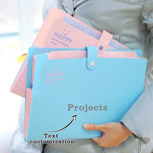 Customized File Folder, Durable Customized File Folder, Waterproof File Folder, Colorful File Folder, Portable Travel File Folder, Project File Folder, Office File Folder, Student File Folder, Back To School File Folder, Document Organization File Folder, Back To School Season, Teacher's Day, Gift