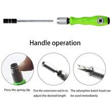 32-In-1 Precision Screwdriver Set - Mini Magnetic Flathead & Screwdrivers, Multi-Functional Screwdriver Kit, Hex, Star, Y-Type, Universal Combination Set For Phone, Digital And Small Tool Repair - Green - View 4