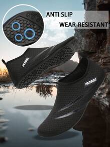 New Men's And Women's Beach Shoes Water Shoes;Comfortable And Durable;;New Pattern,Unisex Water Shoes,Beach Shoes,Yoga Shoes,Sandals,Outdoor Swimming Shoes,Diving Shoes,Non-Slip Lightweight Wading Shoes Snorkeling Shoes