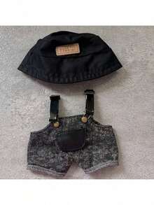 1pc Doll Outfit, Includes Jumpsuit, Hooded Jacket, Overalls, Suitable For 1st, 2nd, 3rd Generation Dolls