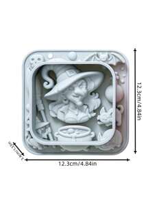 1 pièce Moule en silicone, matériau en silicone, série Halloween, squelette, citrouille, thème sorcière, moule en silicone thème citrouille squelette, ustensile de cuisson, moule à gâteau et chocolat, bac à glaçons, moule à résine