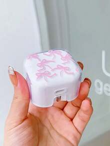 3 件套数据线充电器保护套，UC 花卉图案，适用于 20W 英国 Apple 快速充电器，防止损坏数据线保护器充电器配件手机配件 - 彩色 - 查看 7