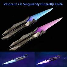 1pc "Fearless Contract Singularity", "Valorant Series Model", Made Of Full ABS Plastic Material, Foldable, With Pressure Relief Function, Suitable For Interactive Games, Making It The Perfect Birthday/Holiday Gift - Multicolor - View 2