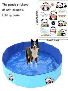 适用于泳池入口的便携式可折叠足浴盆、PVC 复合材料可折叠足浴盆、多组件泳池清洁的必备配件、PVC 宠物浴盆、浴缸、可折叠浴缸、适用于泳池、游泳池、猫砂池的多功能浴缸 - 彩色 - 查看 13