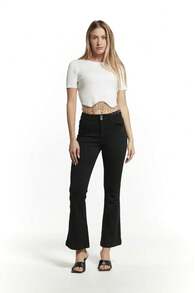 Women Jeans - Black - View 2