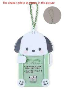 1个卡通库洛米、肉桂卷、Hello Kitty、Melody图案照片卡套，Pochacco学生校园卡包，返校礼物