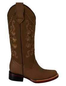 Bota Rodeo Para Dama de Piel De Bovino Marca BDP  Cowboy    Vacaciones - ARENA - Ver 7