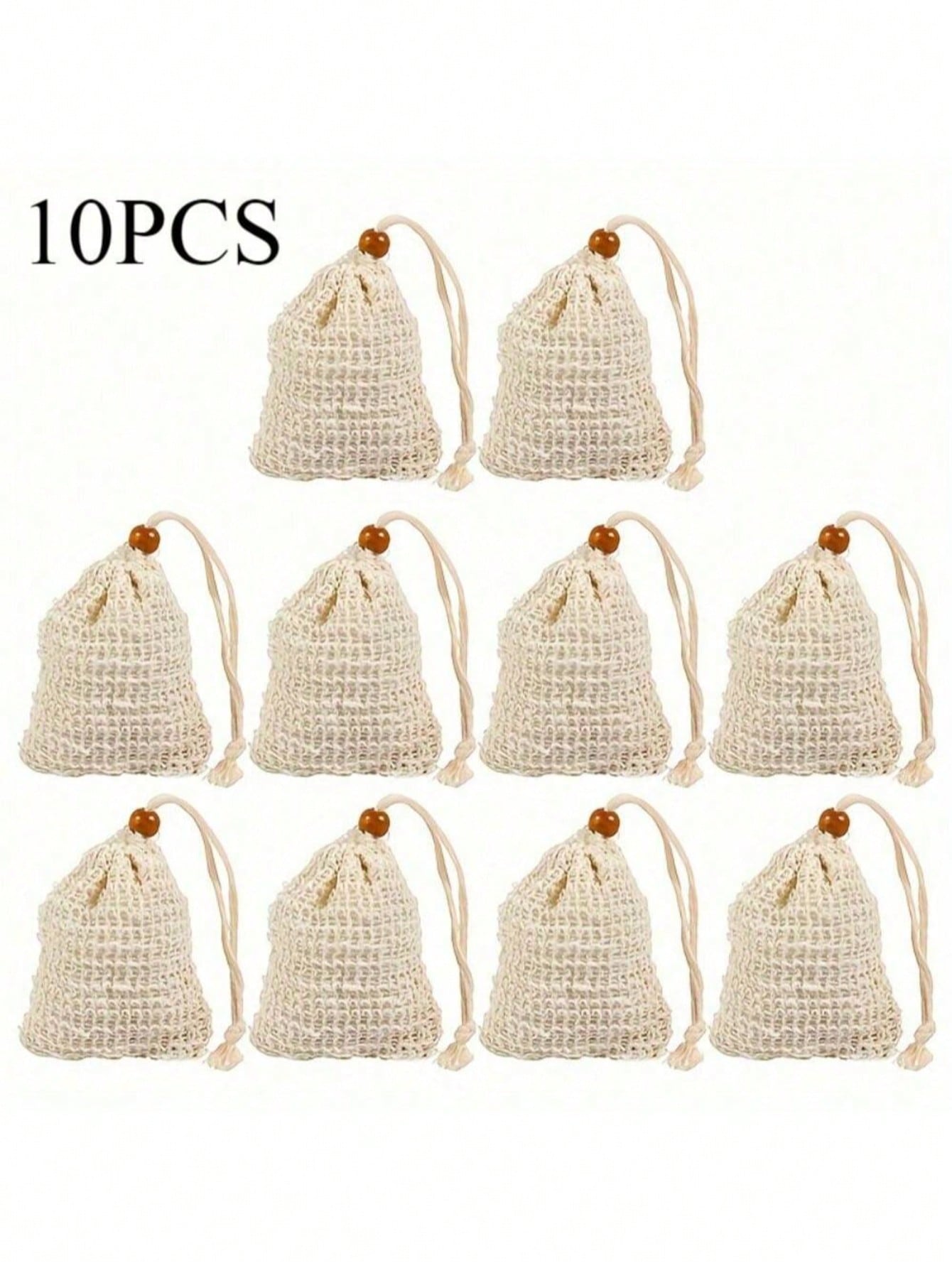 1/3/5/10 قطعة شنط صابون شبكية تقشير طبيعية من اللي...