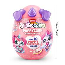 ZURU Muñeca de peluche con aroma a sorpresa Rainbocorns Puppy Unicorn Dalmatian - Muñeca de peluche con aroma, muñeca de peluche de cachorro con aroma, adecuado para niñas (estilo aleatorio) - Multicolor - Ver 9