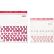 50  Resealable Bags (ISTAD) - GREY - Ziplock - Food Freezer Sandwich Bags - 25 X 1.2L + 25 X 2.5L …