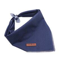 Lionet Paws Dog Bandana For Small Medium Large Dogs, Cat Kerchief Blue DOIT, Triangle Bibs Scarf For Girl Or Boy - Chấm xanh nước biển - Xem 4