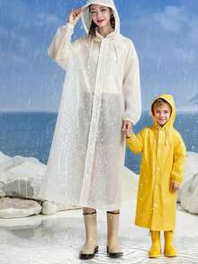 Reusable Raincoat For Men And Women, Long Style For Hiking, Trekking, Travel, Fishing, Concerts, Rafting, Outdoor Adventure, Multi-Purpose Use