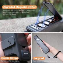 Pocket 3 Protective Case For Osmo Pocket 3,Gimbal Flip Protective Cover,4 CPL/ND Filters Storage Slots For Osmo Pocket 3 Creator Combo Accessories