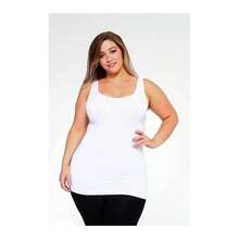 Yelete Comfortable Plus Size Tank Tops For Women - 灰色 - 查看 11