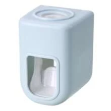 1pc Automatic Toothpaste Dispenser, Bathroom Wallmount Without Nailing, Portable Bathroom Accessories Toothpaste Squeezer