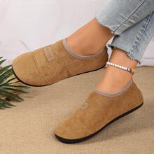 Women's Solid Color Comfortable Casual Versatile House Slippers, Winter