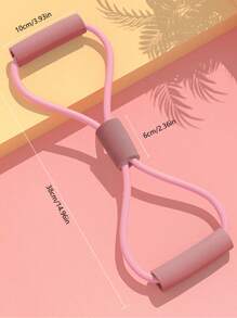 8-Shaped Resistance Band Yoga Trainer, Chest Expander Elastic Rope, Women Back Fitness Equipment