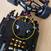 Wandhalterung für 42207 F1 Rennwagen Modell, Wohndekoration Zubehör, Präsentationsständer, perfekt um Ihr Lieblingssammlerstück zu präsentieren und Ihren Rennwagen in Szene zu setzen!