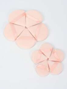 10pcs/Set Powder Puffs, 5pcs Regular Powder Puffs & 5pcs Mini Powder Puffs, Made Of Ultra Soft Velvet, Designed For Contouring, Eyes And Corners, Makeup Blender Powder Foundation Mixing Container,Makeup,Cheap,Room Decor,Vanity,Travel,Bedroom,Makeup Accessories,Puff,Makeup Blender,Powder Puff,Makeup Sponge,Cheap,Stocking Stuffers,Makeup,Makeup Tools,Cheap Stuff,Gifts,Gifts For Women,Christmas Gifts - Multicolor - View 4