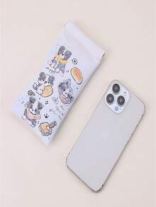 4 Styles Of Adorable Cartoon Eyeglass Cases - Featuring Cute Cat, Food, Panda Hugging Bamboo, And Lucky Cat Designs! Stylish Macaron Color Portable Scratch-Resistant Pouches Perfect For Girls, Ideal Travel Essentials For Back To School, Holiday Gifting, And Everyday Use, Combining Fun And Functionality For Fashion-Forward Eyewear Protection!
