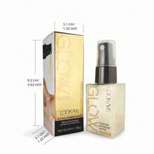 Iluminador líquido brillante y spray de brillo corporal, tono dorado-bronce de champán, apto para todos los tonos de piel beige claro, regalo de Navidad y Día de la Madre