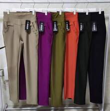 Women's Riding Pants – Vibrant And Elegant Colors To Rock Any Style! - Army Green - View 2