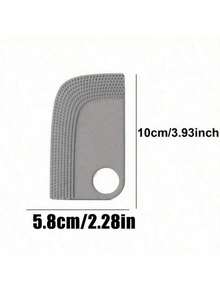 1 dụng cụ loại bỏ lông thú cưng bằng silicon cho ghế ô tô - Chổi quét bụi lông xơ vải hiệu quả, Dụng cụ dễ vệ sinh có thể tái sử dụng dành cho chủ nuôi thú cưng | Phụ kiện bọc ghế ô tô, Phụ kiện ô tô cho người yêu thú cưng, Dụng cụ loại bỏ lông thú cưng, Dụng cụ vệ sinh ô tô, Phụ kiện nội thất ô tô, Đồ dùng thiết yếu cho ô tô, Đồ dùng chăm sóc thú cưng, Dụng cụ vệ sinh có thể tái sử dụng - xám - Xem 4