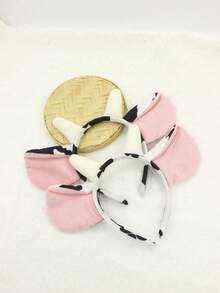 1 件/2 件/3 件/5 件/6 件时尚性感可爱牛耳头带、化妆造型、派对道具、万圣节服装、有趣的恶作剧礼物！ - 彩色 - 查看 3