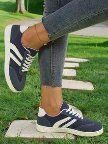 Fall/Winter Women's Outdoor Sports Shoes, Casual Sneakers, Student All Season Shoes, Lightweight & Soft, Non-Fatiguing Feet