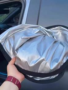 1 Peça Protetor Solar para Carro - Escudo de Calor Reflexivo e Dobrável com Bolsa de Armazenamento, Bloqueia UV e Sol, Resfria o Interior no Verão para SUV e Sedã