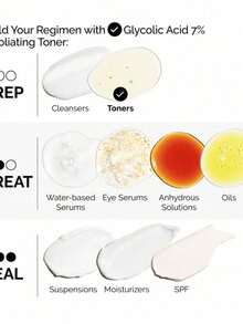 The Ordinary Ácido Glicólico 7% 240ml Sin Aceites Exfoliante tónico peeling químico cuidado facial antiimperfecciones minimiza poros iluminador piel grasa seca sensible sin aceites sin alcohol - Burdeos - Ver 8