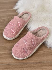 World Cup New Football Thick Bottom Warm Thermal Slippers For Men, Indoor Non-Slip Plush Couple Maternity Winter Shoes For Men To Wear Outdoors, Autumn/Winter