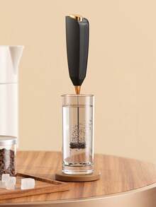 奶泡器、强力手持奶泡器、迷你奶泡器、咖啡搅拌器、适用于咖啡、拿铁、卡布奇诺、抹茶、热巧克力的不锈钢饮料搅拌机、便携式奶泡机、电动无线搅拌机迷你咖啡机 - 多色-stk08 - 查看 1