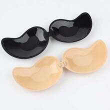 2 Set/Reggiseno Invisibile Spingente a Mango, Reggiseno, Reggiseno Adesivo Raccolto - Adatto per Abiti da Sposa, Abiti da Sera, Top Senza Spalline, Senza Spalline, Reggiseno Adesivo - Tuta - Adatto per Top Senza Spalline, Abiti da Sera, Vestiti Attillati.