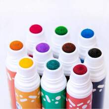 1/5/10 支点状涂鸦笔，大号和小号笔尖，10 色水彩笔，画笔套装 - 彩色 - 查看 5