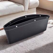 1/2pcs Leather Car Seat Gap Storage Box, Universal Anti-Drop Anti-Slip Car Armrest Side Organizer Box, Car Phone Key Coin Card Storage Bag, 2024 Car Interior Accessories Organizer, Dual Compartment Design, No Installation Required - Multicolor - View 11