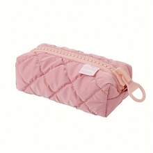 [Candy Color] Soft Student Stationery Storage Bag | Large | Pencil Case | Student | Girl | Candy Color - Multicolor - View 12