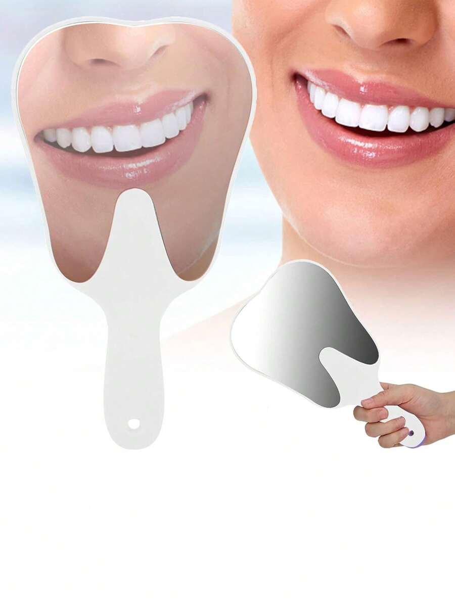 1 件镜子，手持化妆镜，随身旅行镜化妆镜，便携式美容镜，女士礼物，家居装饰，适用于水疗/浴室/家居/剃须/化妆镜