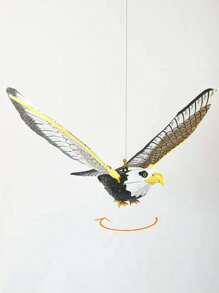 1 Stück automatisch rotierendes Papagei Dekor interaktives Katzen Spielzeug